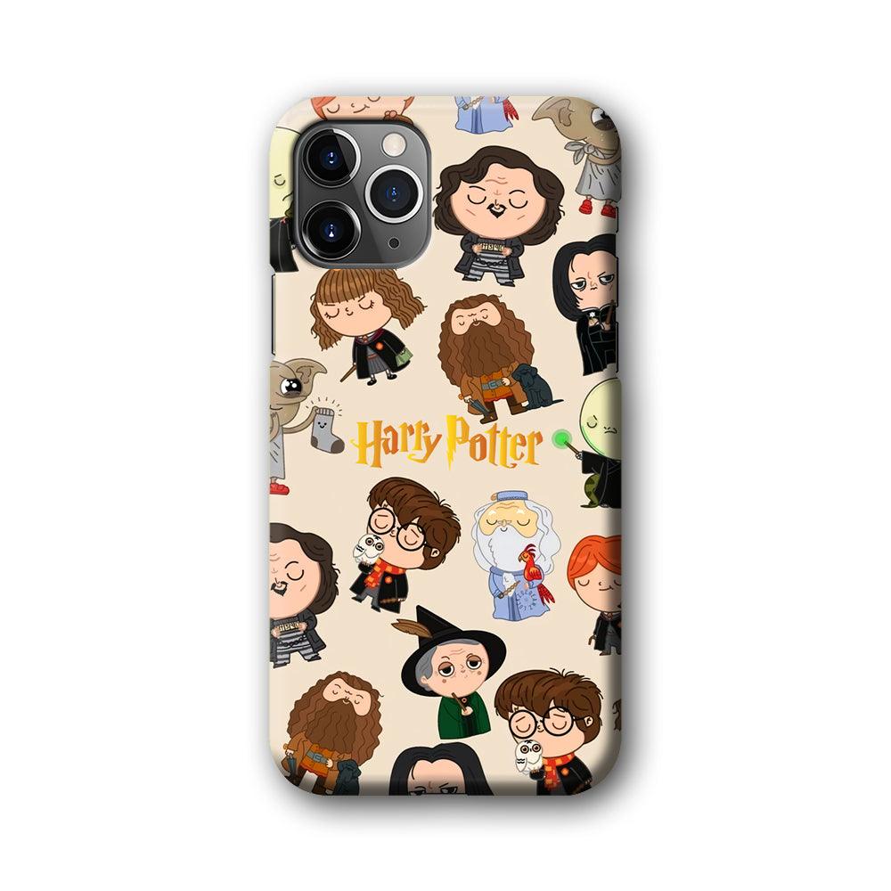 Harry Potter Tiny Cute Face iPhone 11 Pro Case-Oxvistore