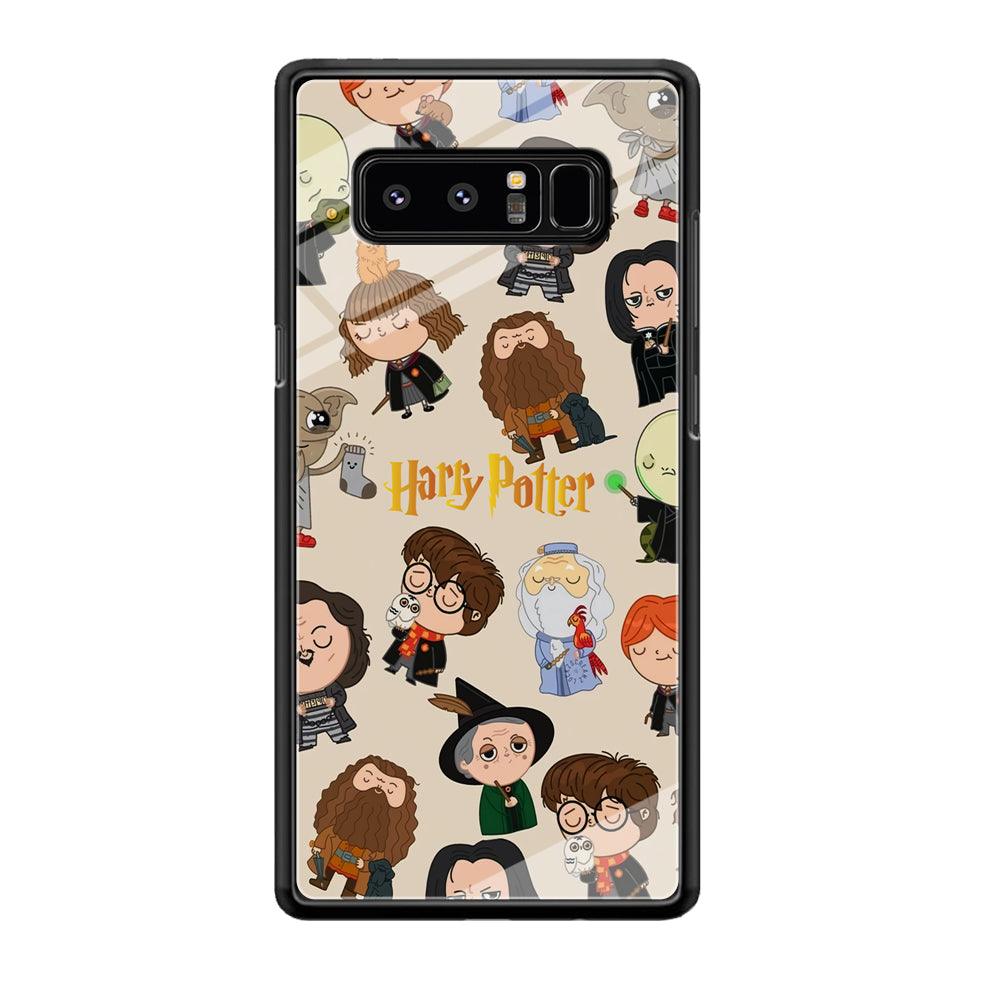 Harry Potter Tiny Cute Face Samsung Galaxy Note 8 Case-Oxvistore