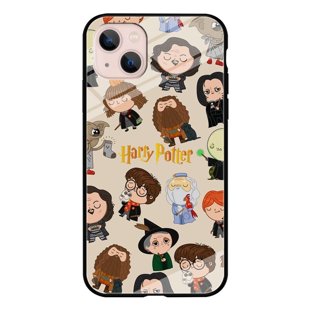 Harry Potter Tiny Cute Face iPhone 15 Plus Case-Oxvistore