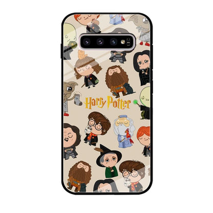 Harry Potter Tiny Cute Face Samsung Galaxy S10 Case-Oxvistore