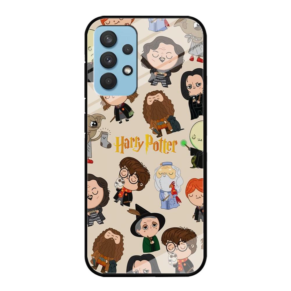 Harry Potter Tiny Cute Face Samsung Galaxy A32 Case-Oxvistore