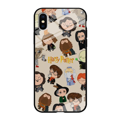 Harry Potter Tiny Cute Face iPhone X Case-Oxvistore