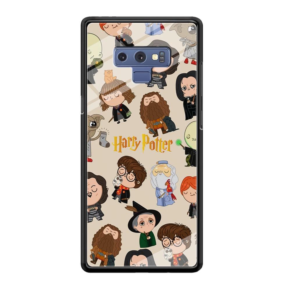 Harry Potter Tiny Cute Face Samsung Galaxy Note 9 Case-Oxvistore