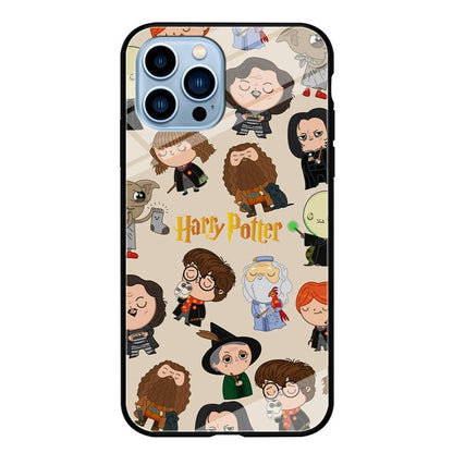 Harry Potter Tiny Cute Face iPhone 15 Pro Max Case-Oxvistore