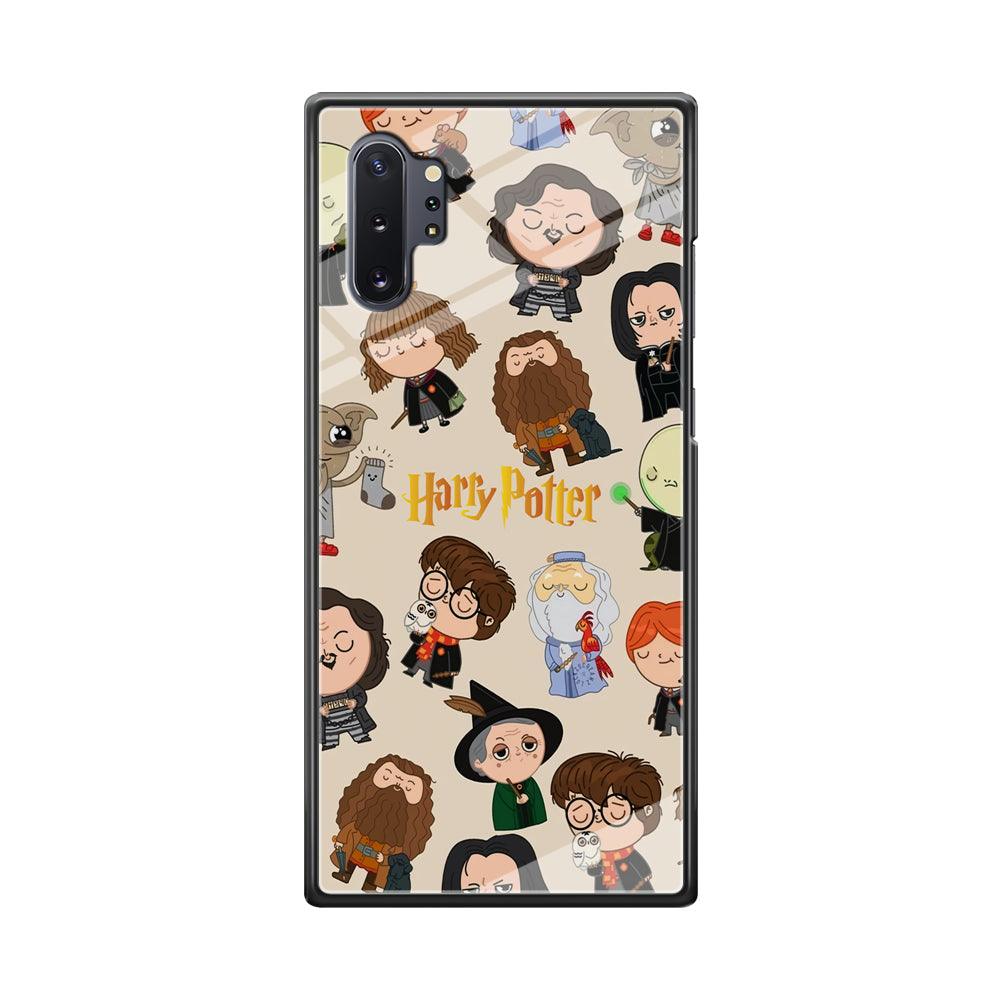 Harry Potter Tiny Cute Face Samsung Galaxy Note 10 Plus Case-Oxvistore