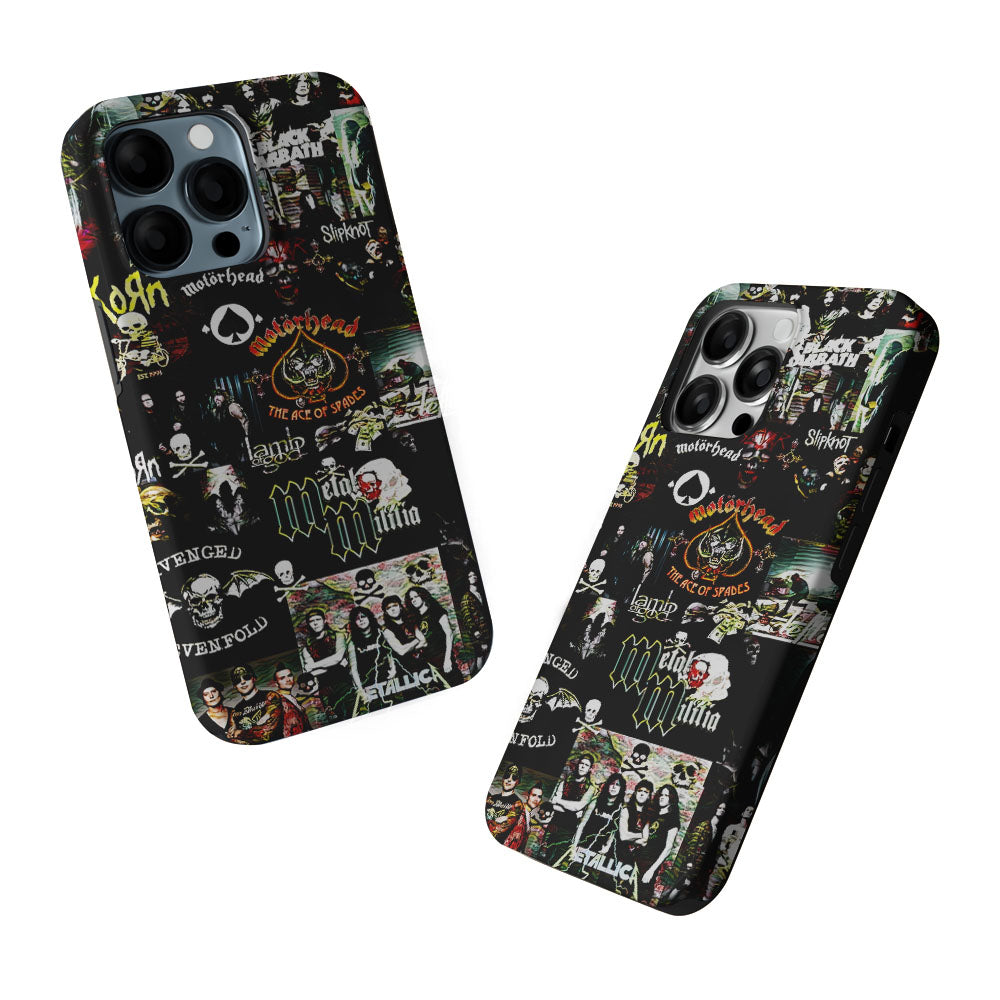 Heavy Metal Band Collection 2 in 1 Tough Phone Case