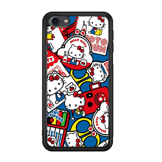 Hello Kitty All of My Hobby iPod Touch 6 Case-Rubber Black (2D Case)-Oxvistore