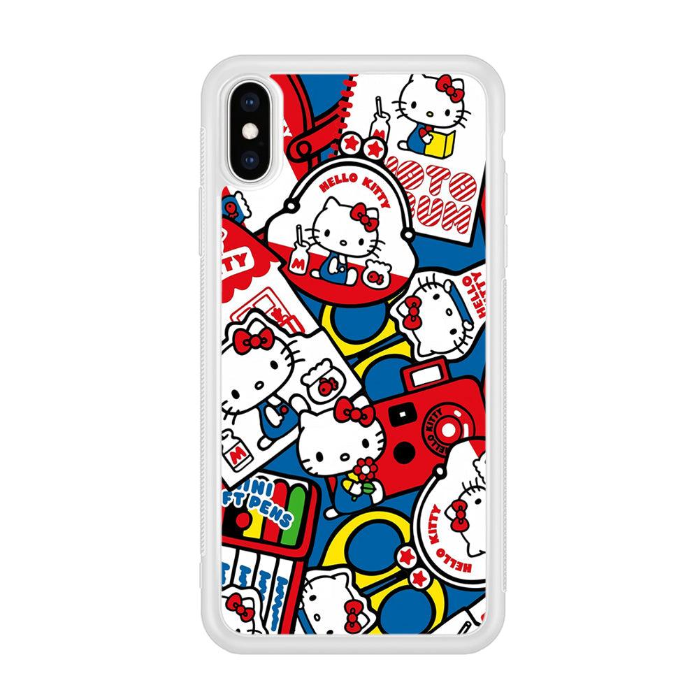 Hello Kitty All of My Hobby iPhone X Case-Oxvistore