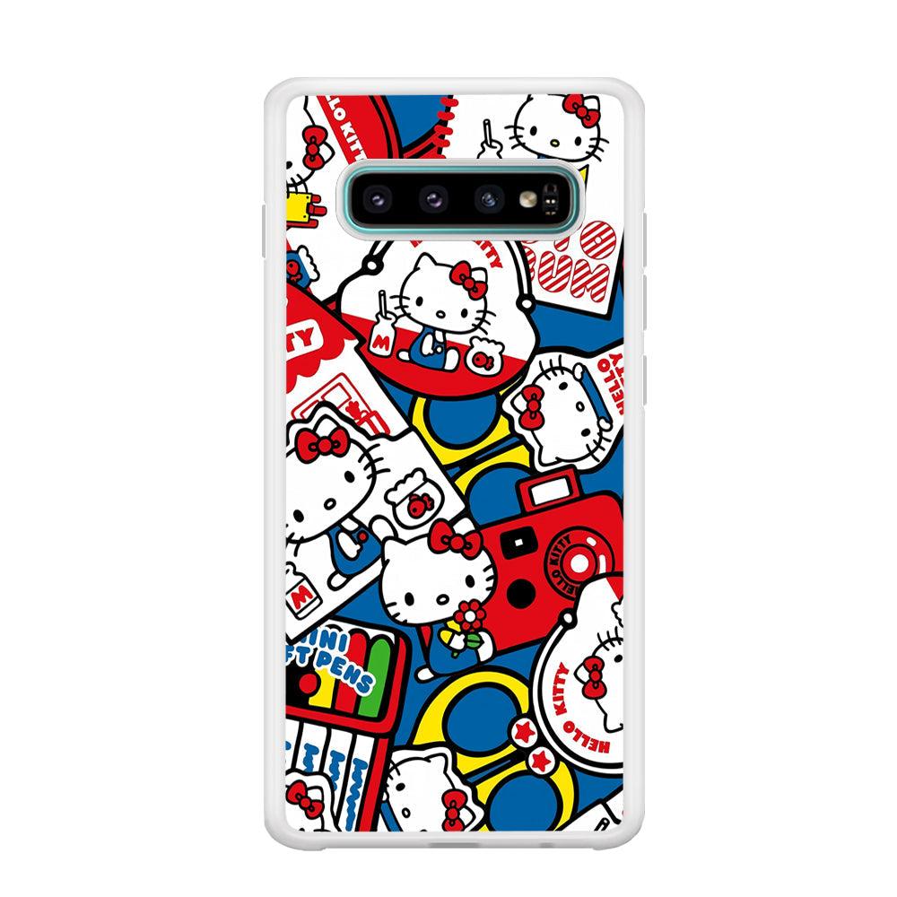 Hello Kitty All of My Hobby Samsung Galaxy S10 Plus Case-Oxvistore