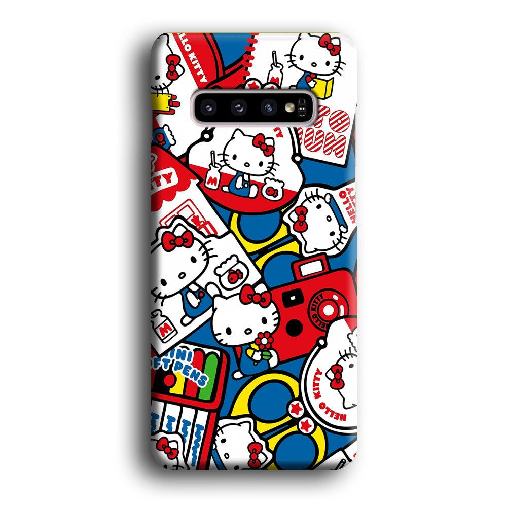 Hello Kitty All of My Hobby Samsung Galaxy S10 Plus Case-Oxvistore