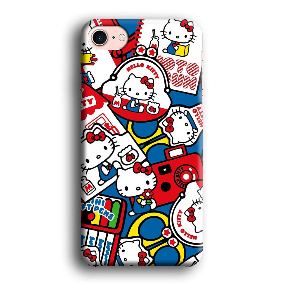 Hello Kitty All of My Hobby iPhone 8 Case-Oxvistore