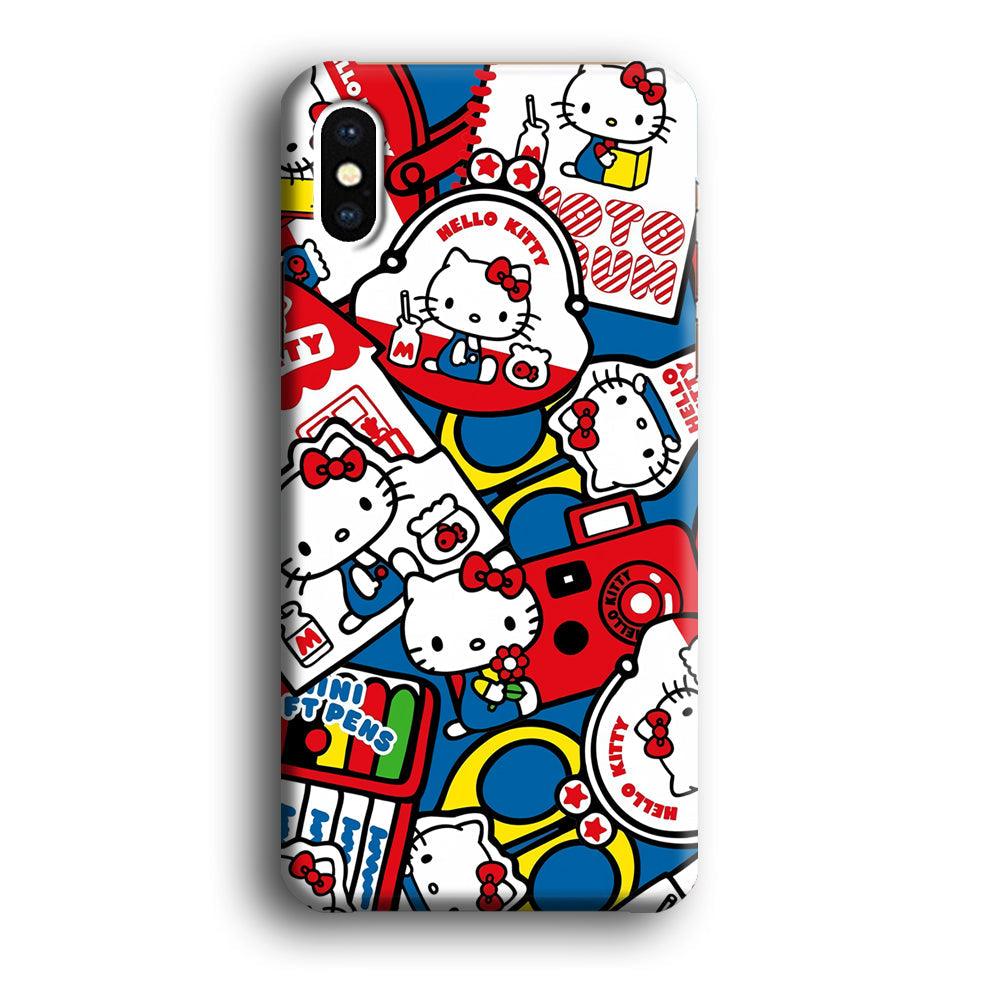 Hello Kitty All of My Hobby iPhone X Case-Oxvistore