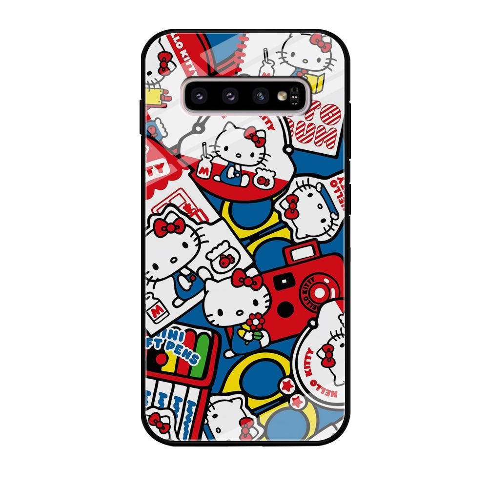 Hello Kitty All of My Hobby Samsung Galaxy S10 Plus Case-Oxvistore