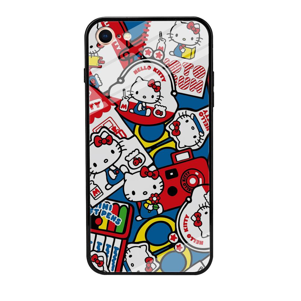 Hello Kitty All of My Hobby iPhone 8 Case-Oxvistore