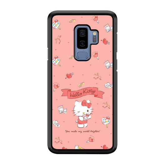 Hello Kitty Brightness of World Samsung Galaxy S9 Plus Case-Oxvistore