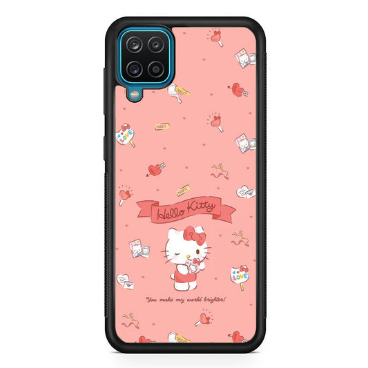 Hello Kitty Brightness of World Samsung Galaxy A12 Case-Oxvistore