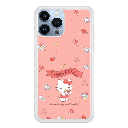 Hello Kitty Brightness of World iPhone 13 Pro Case-Oxvistore