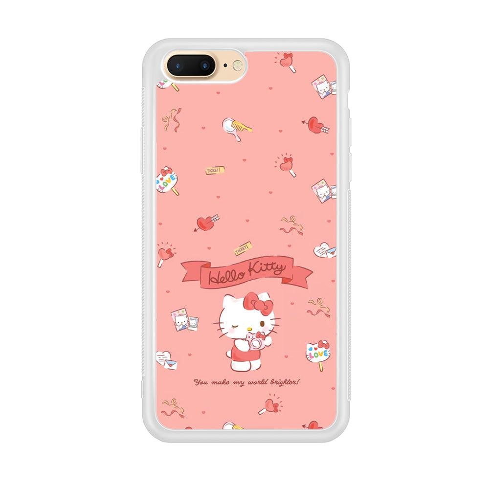 Hello Kitty Brightness of World iPhone 8 Plus Case-Oxvistore