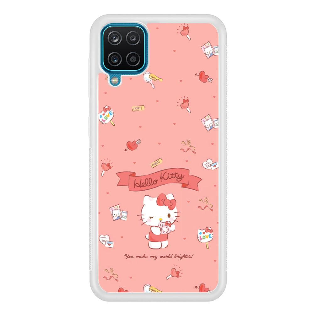 Hello Kitty Brightness of World Samsung Galaxy A12 Case-Oxvistore