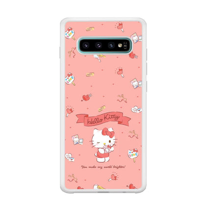 Hello Kitty Brightness of World Samsung Galaxy S10 Plus Case-Oxvistore