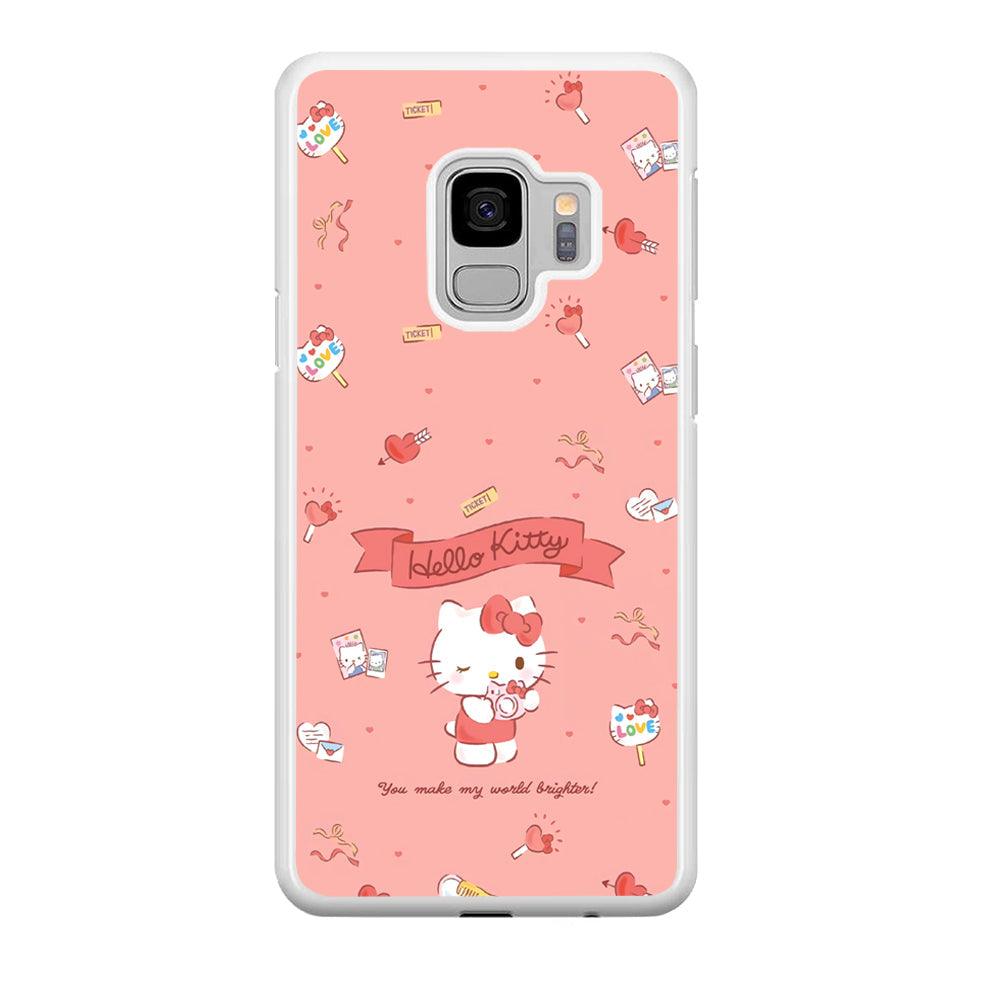 Hello Kitty Brightness of World Samsung Galaxy S9 Case-Oxvistore