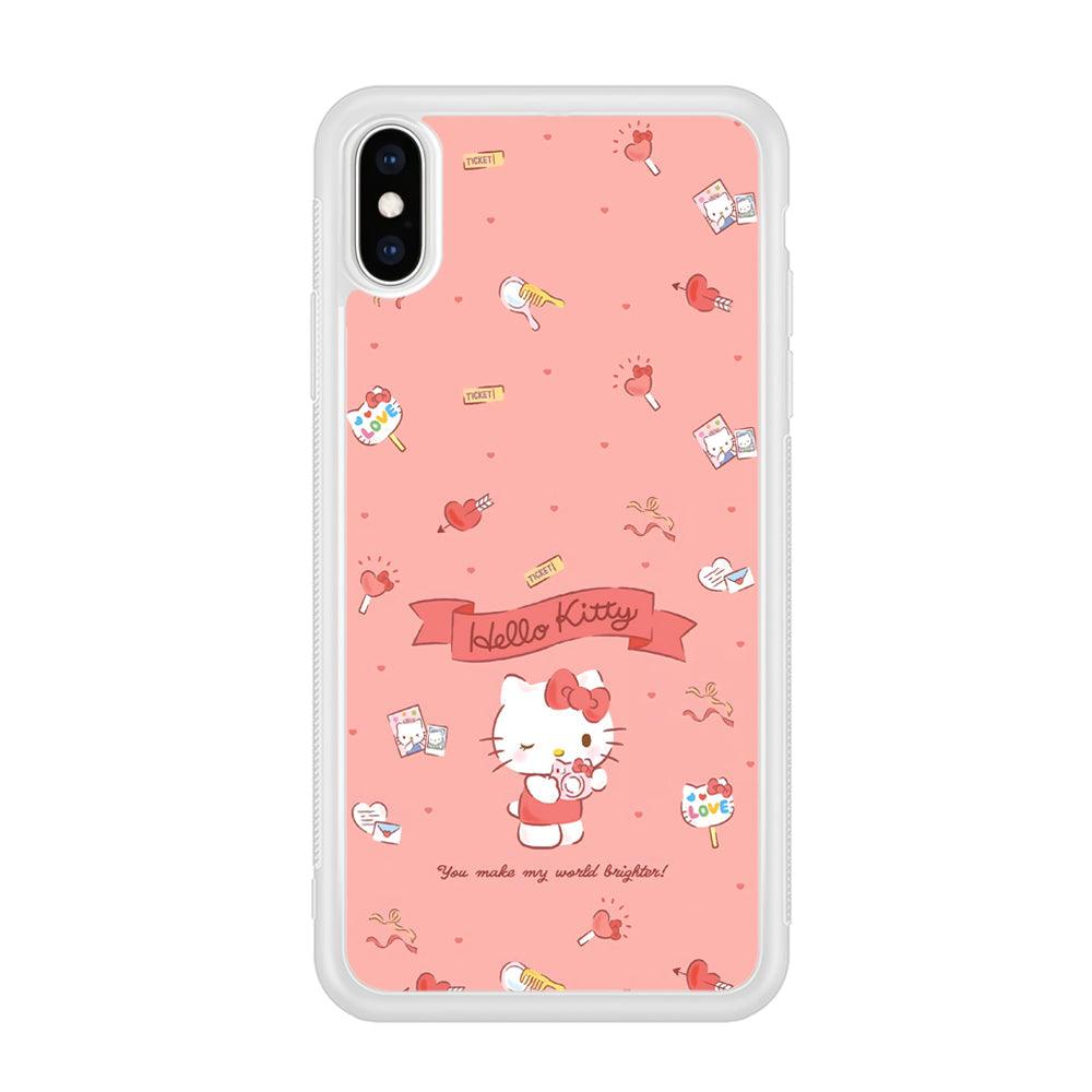 Hello Kitty Brightness of World iPhone X Case-Oxvistore