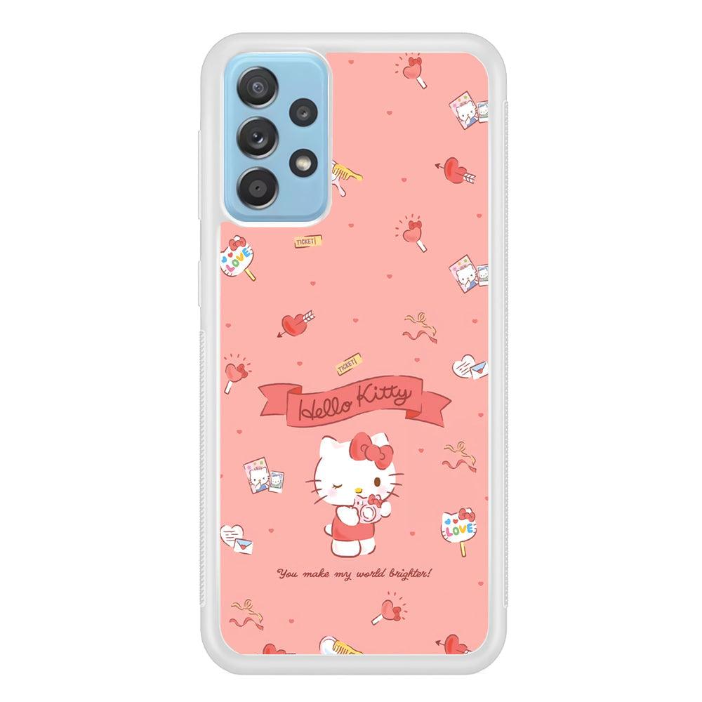 Hello Kitty Brightness of World Samsung Galaxy A52 Case-Oxvistore