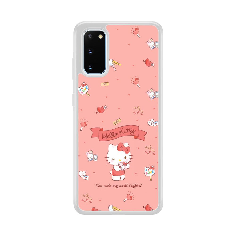 Hello Kitty Brightness of World Samsung Galaxy S20 Case-Oxvistore