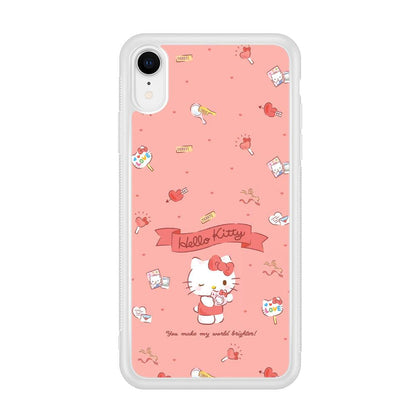 Hello Kitty Brightness of World iPhone XR Case-Oxvistore