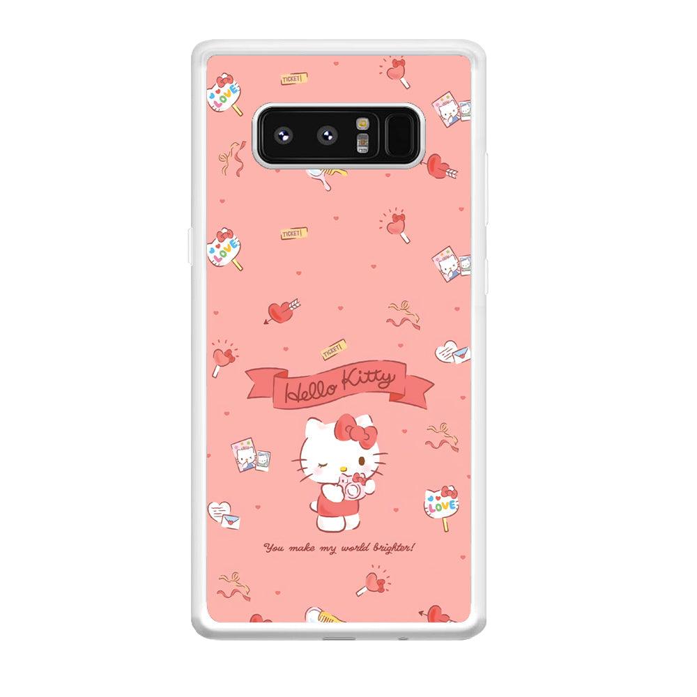 Hello Kitty Brightness of World Samsung Galaxy Note 8 Case-Oxvistore