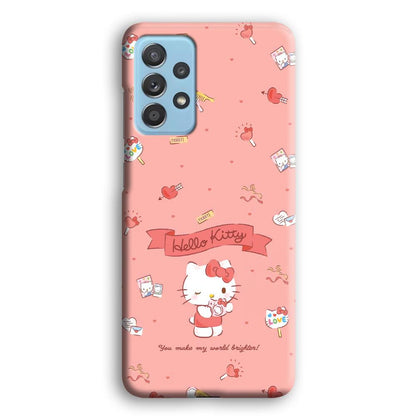 Hello Kitty Brightness of World Samsung Galaxy A52 Case-Oxvistore