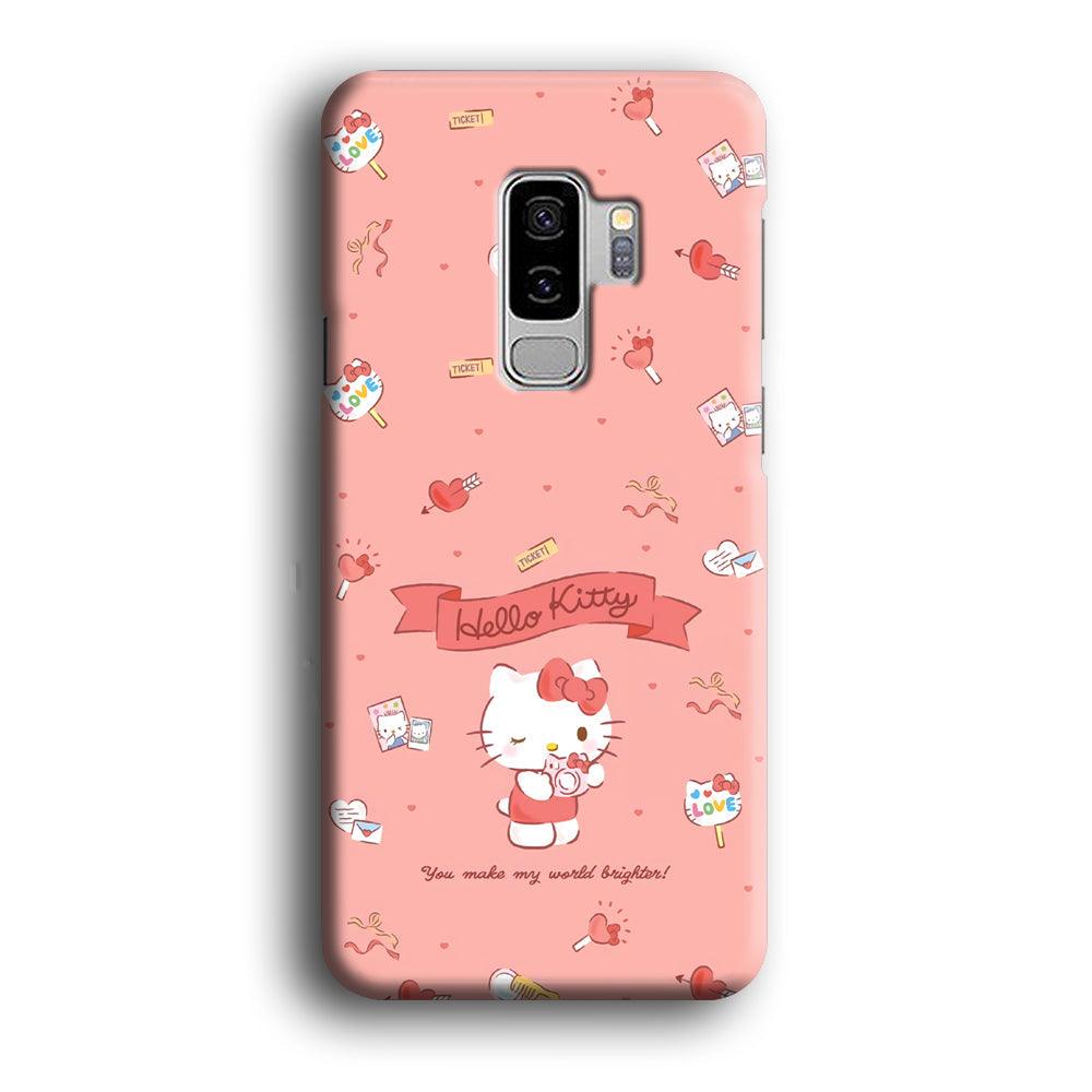 Hello Kitty Brightness of World Samsung Galaxy S9 Plus Case-Oxvistore