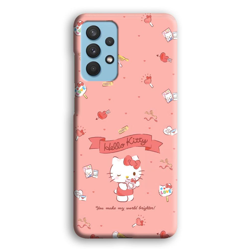 Hello Kitty Brightness of World Samsung Galaxy A32 Case-Oxvistore