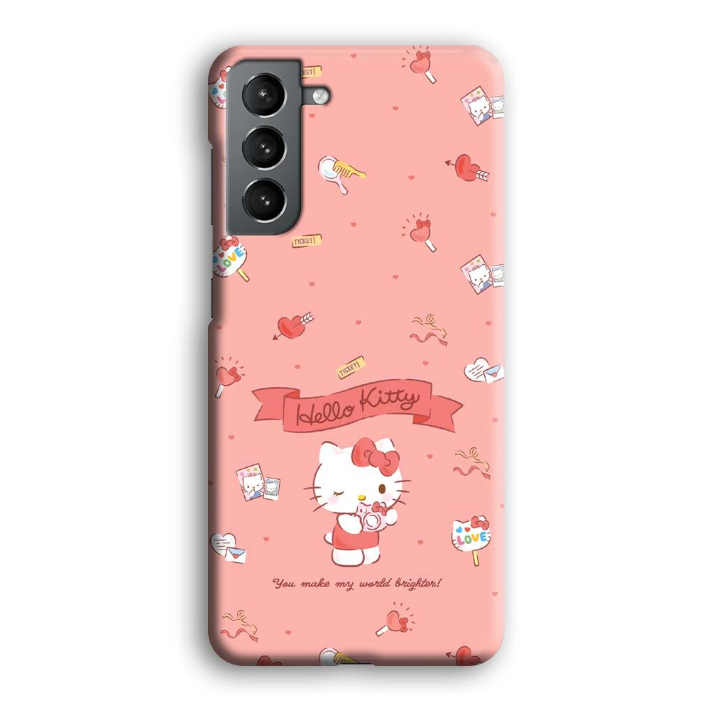 Hello Kitty Brightness of World Samsung Galaxy S21 Case-Oxvistore