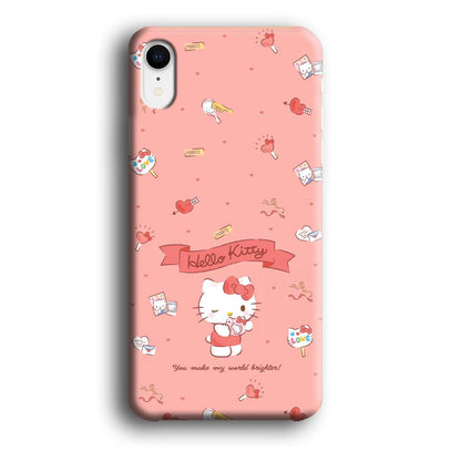 Hello Kitty Brightness of World iPhone XR Case-Oxvistore