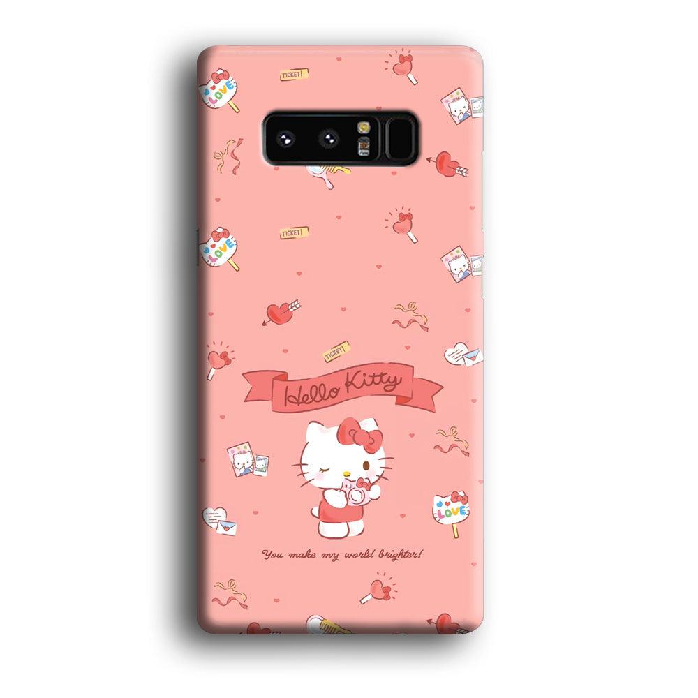 Hello Kitty Brightness of World Samsung Galaxy Note 8 Case-Oxvistore