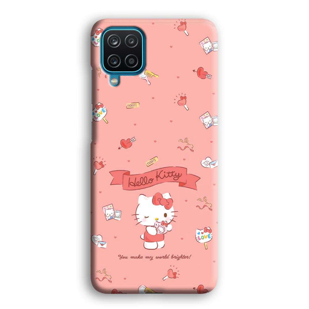 Hello Kitty Brightness of World Samsung Galaxy A12 Case-Oxvistore