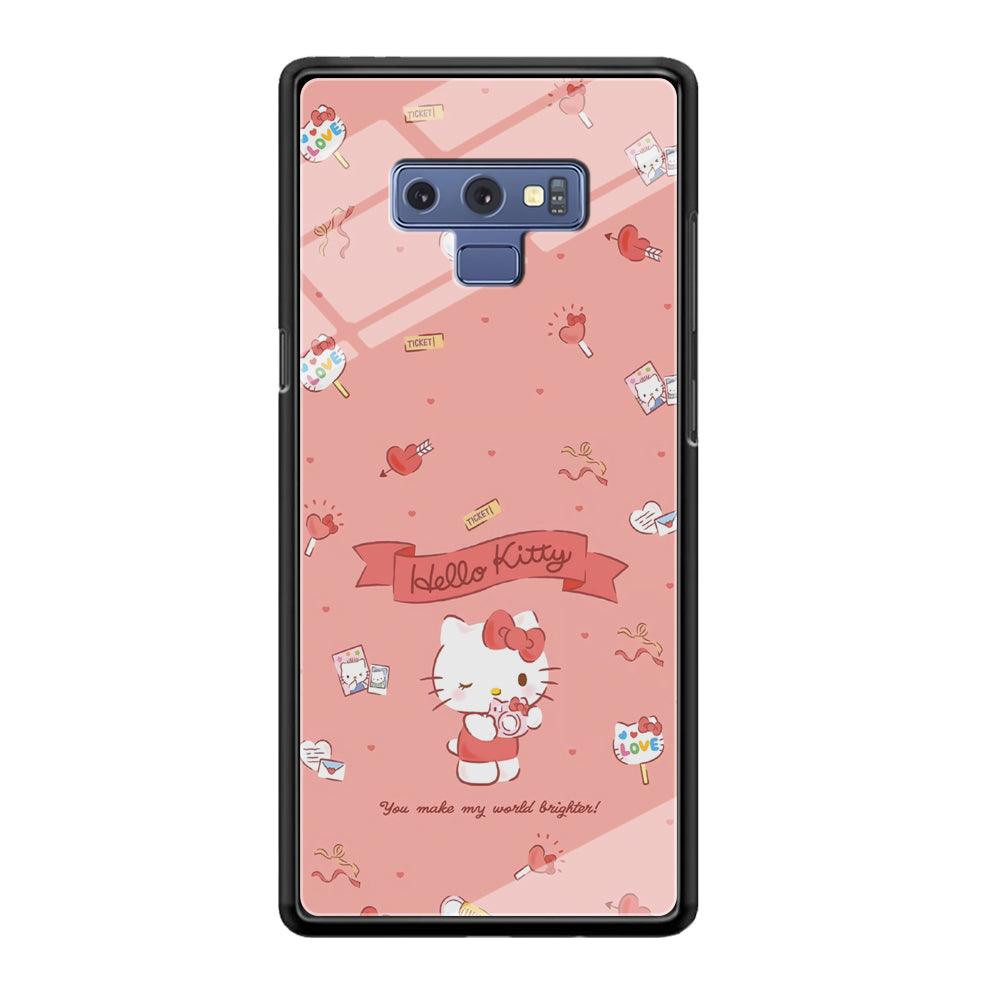 Hello Kitty Brightness of World Samsung Galaxy Note 9 Case-Oxvistore