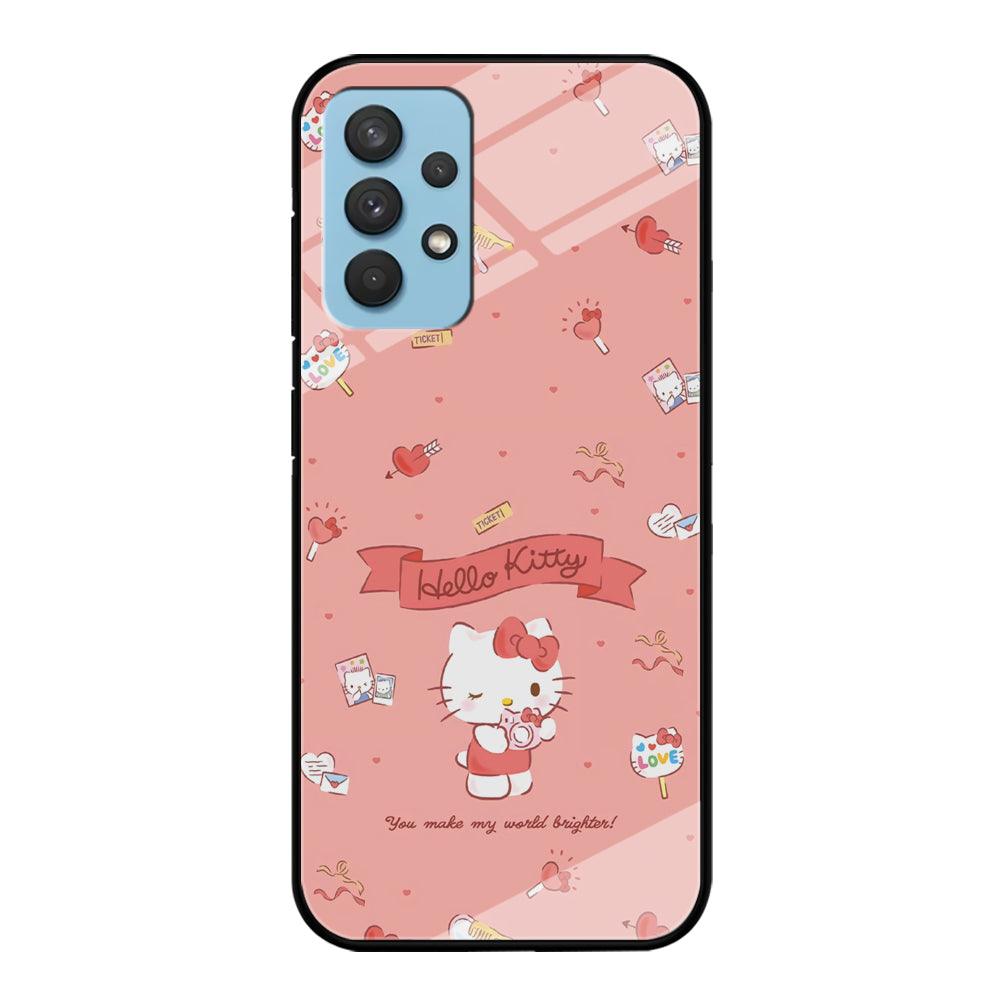 Hello Kitty Brightness of World Samsung Galaxy A32 Case-Oxvistore