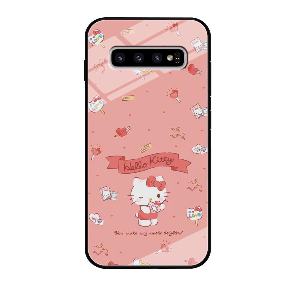 Hello Kitty Brightness of World Samsung Galaxy S10 Plus Case-Oxvistore