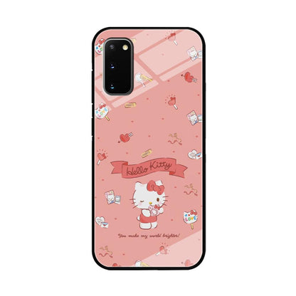 Hello Kitty Brightness of World Samsung Galaxy S20 Case-Oxvistore