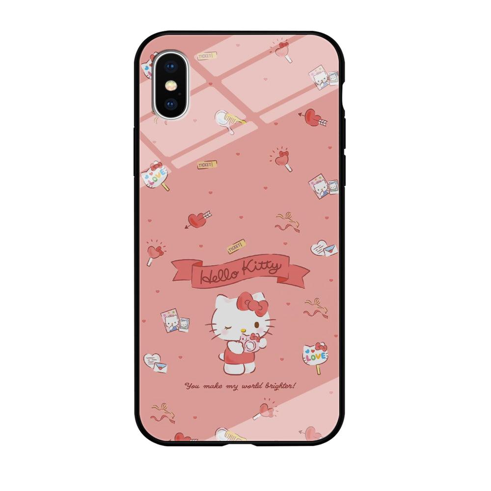 Hello Kitty Brightness of World iPhone X Case-Oxvistore