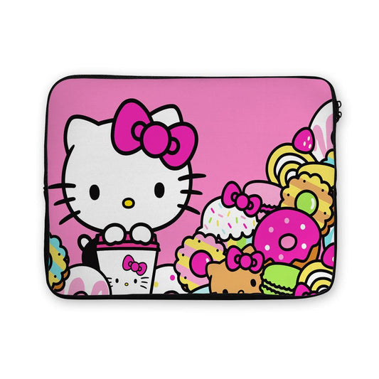 Hello Kitty Kawaii Cupcakes Laptop Sleeve Protective Cover-Oxvistore