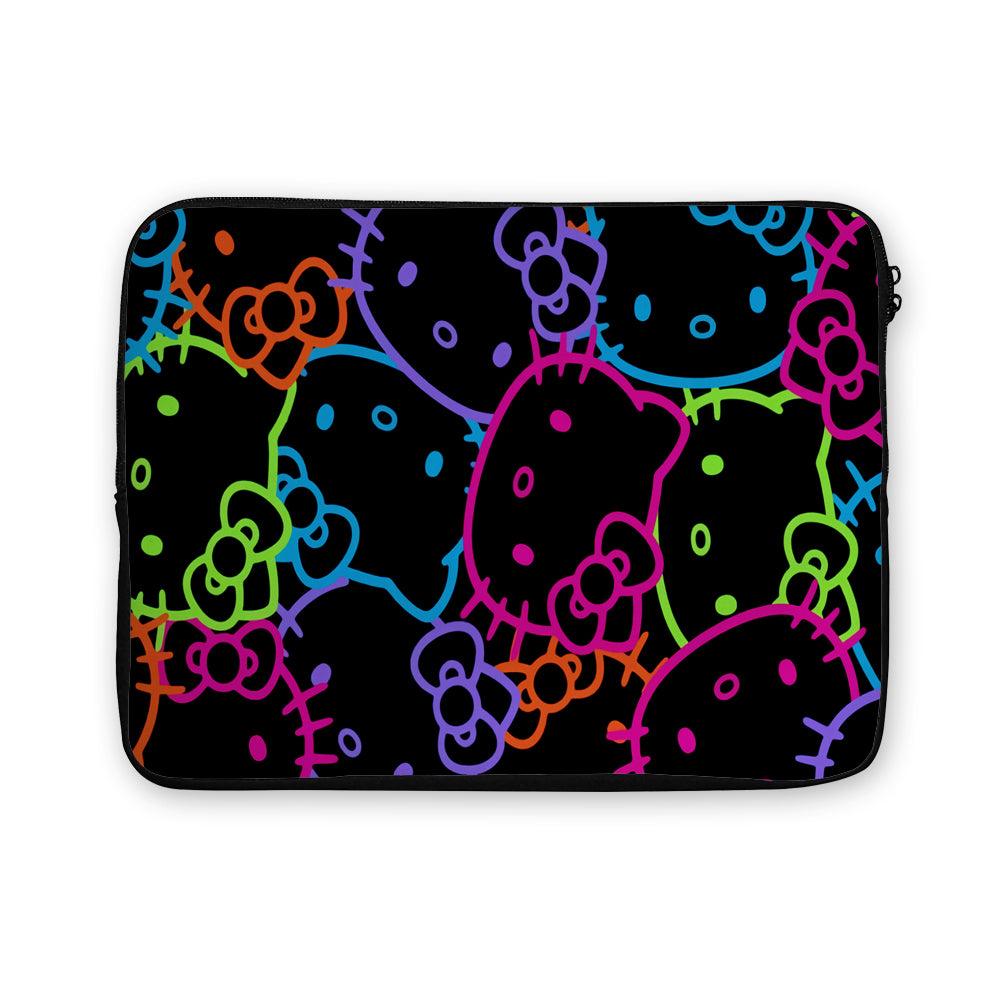 Hello Kitty Neon Colorful Laptop Sleeve Protective Cover-Oxvistore