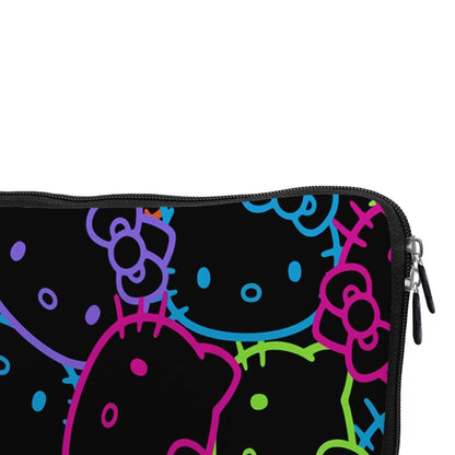 Hello Kitty Neon Colorful Laptop Sleeve Protective Cover-Oxvistore