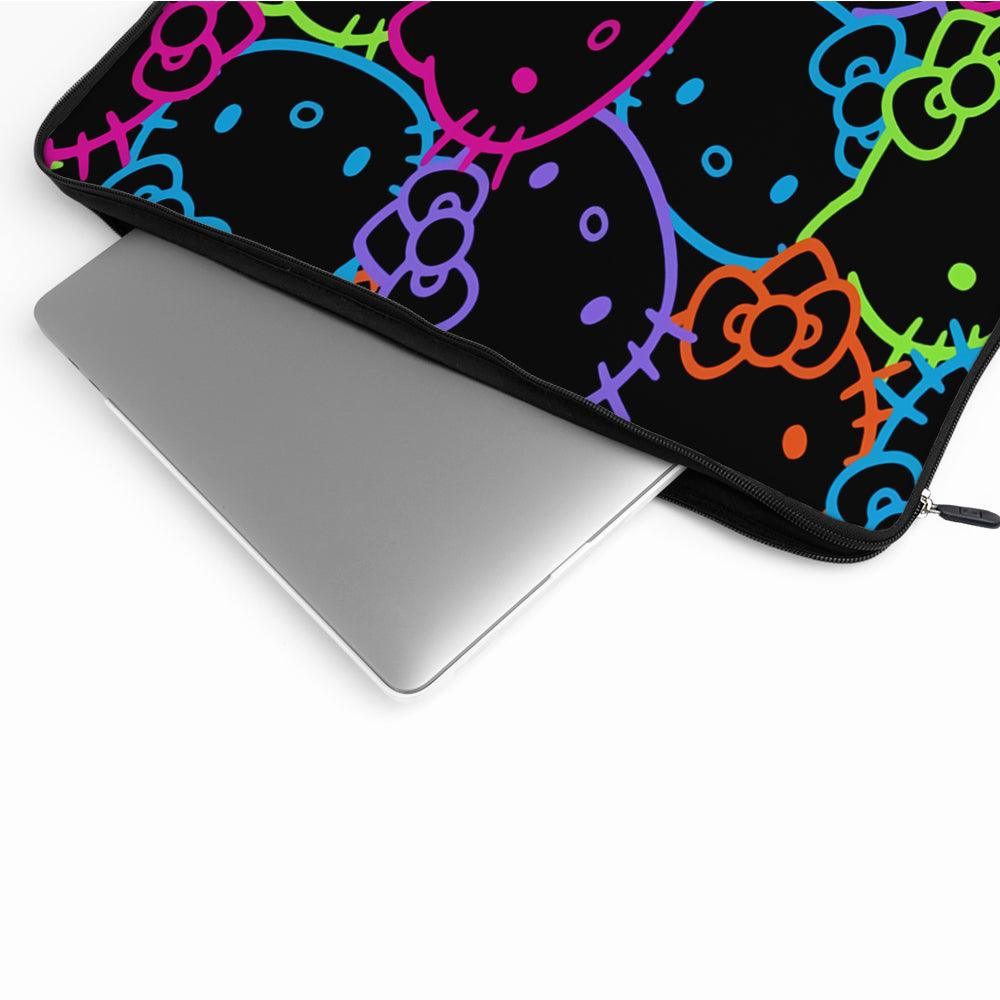 Hello Kitty Neon Colorful Laptop Sleeve Protective Cover-Oxvistore