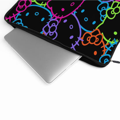 Hello Kitty Neon Colorful Laptop Sleeve Protective Cover-Oxvistore