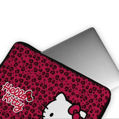 Hello Kitty Pink Animal skin Laptop Sleeve Protective Cover