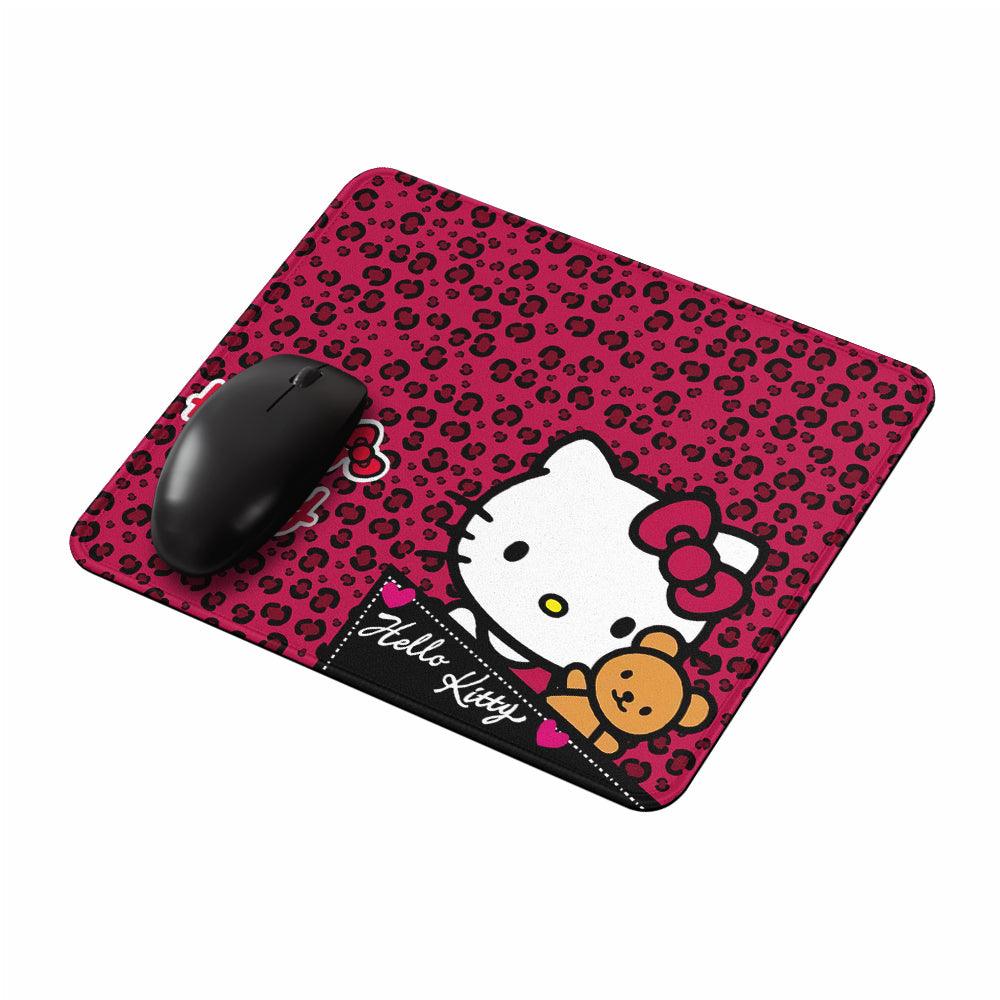 Hello Kitty Pink Animal Skin Mouse Pads-Oxvistore