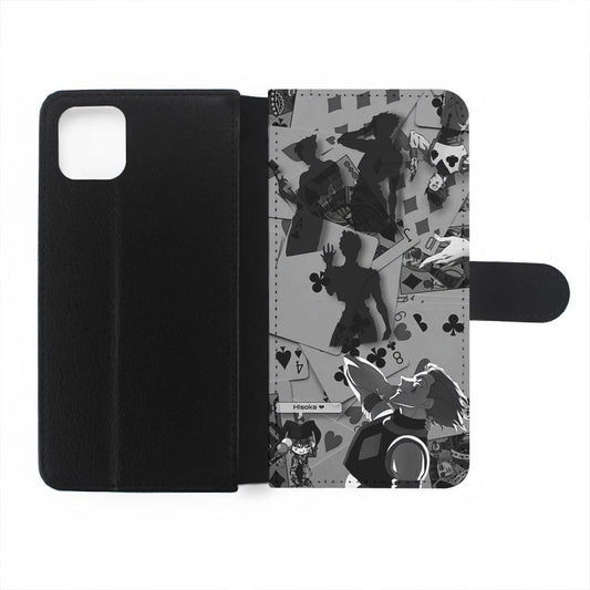 Hisoka Hunter x Hunter Playing Card Flip Wallet Phone Case-Oxvistore